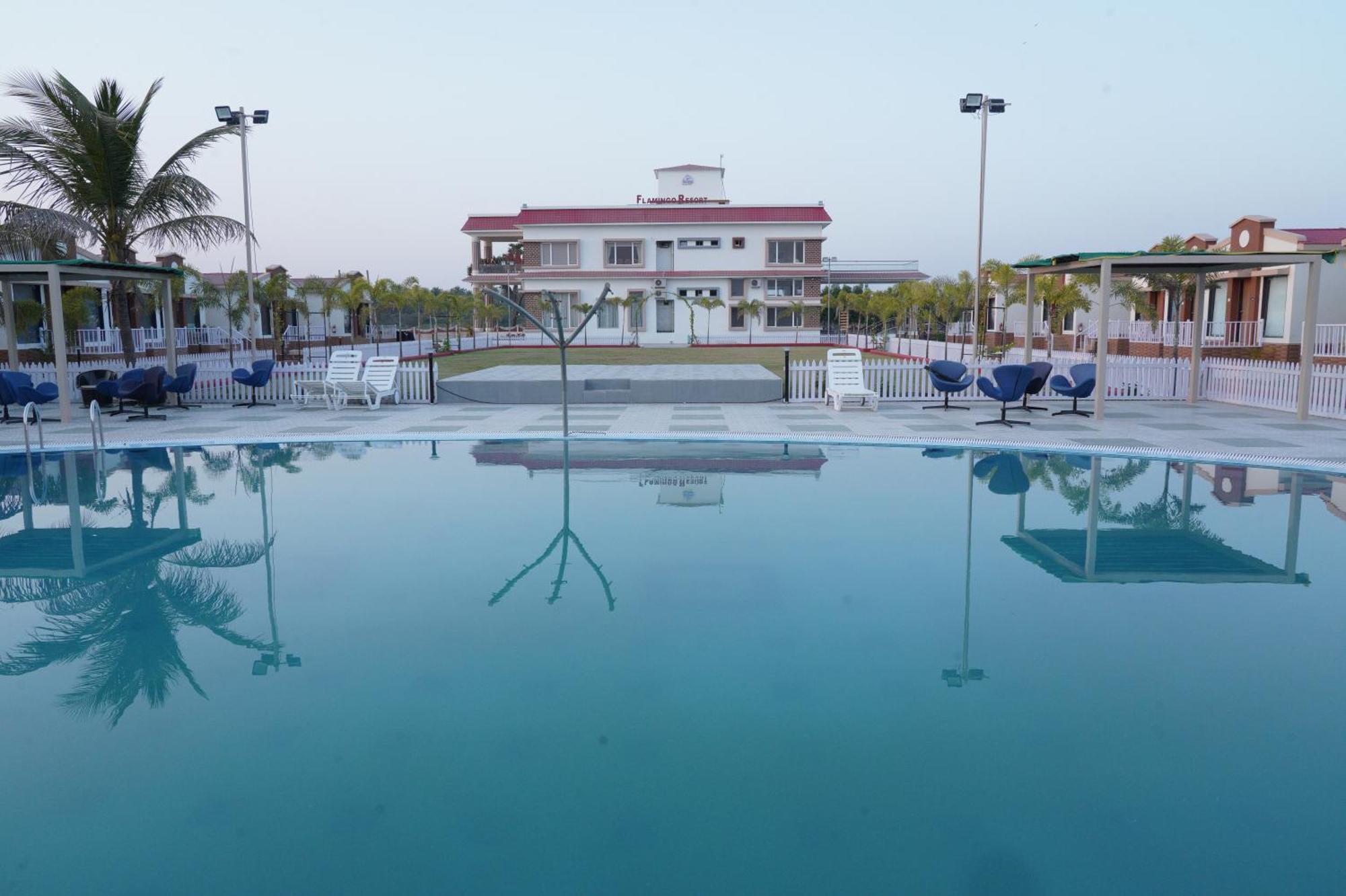 Flamingo Club And Resort Una 3 Km Away From Diu Check Post المظهر الخارجي الصورة